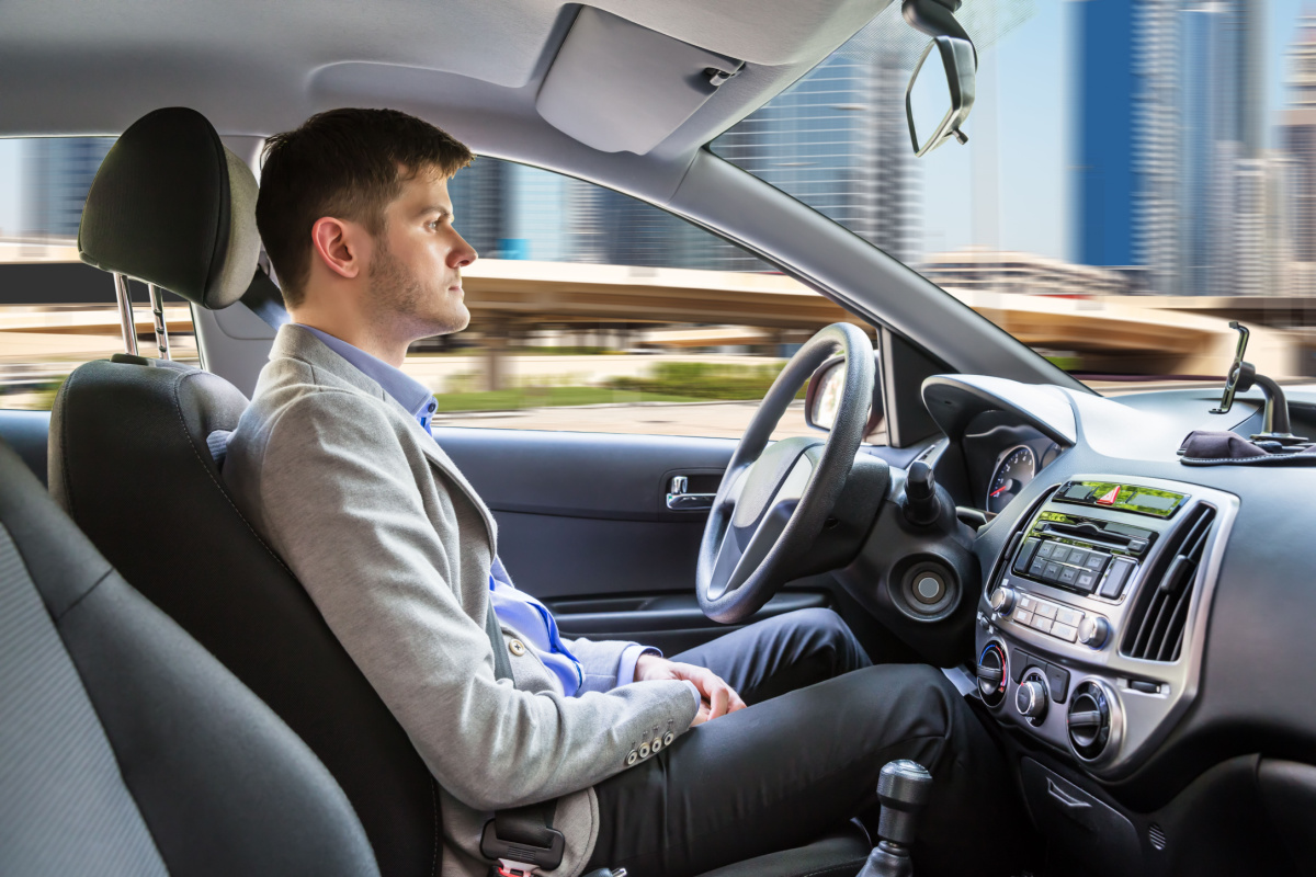Driver in an autonomous vehicle