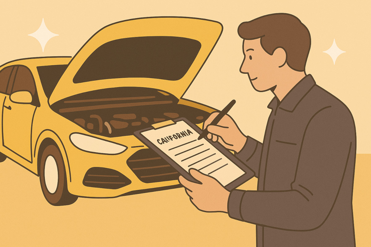 Car inspection in california
