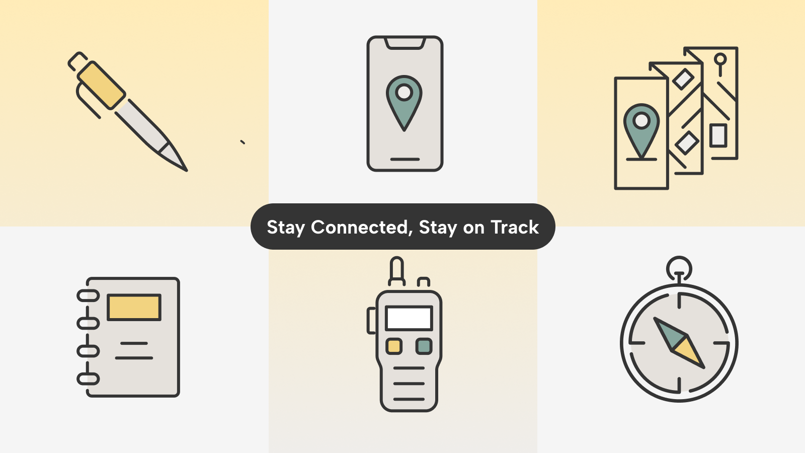 Communication and navigation essentials graphic