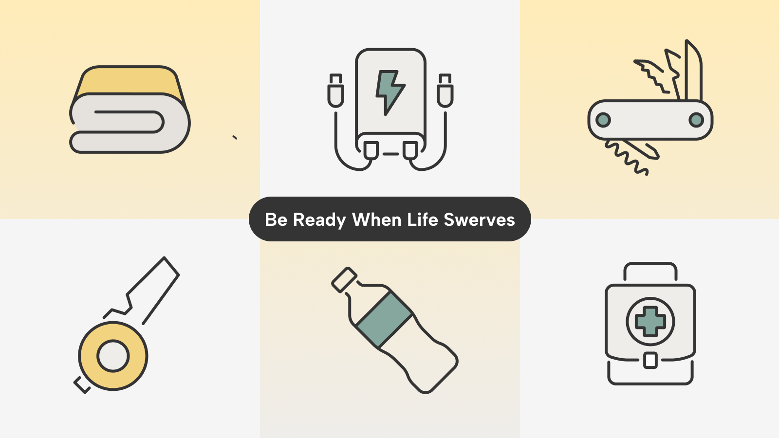 What to keep in your car for emergencies graphic